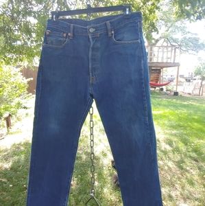 Levi 501, 36/34, denim